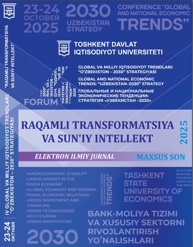 Raqamli transformatsiya va sun'iy intellekt maxsus son